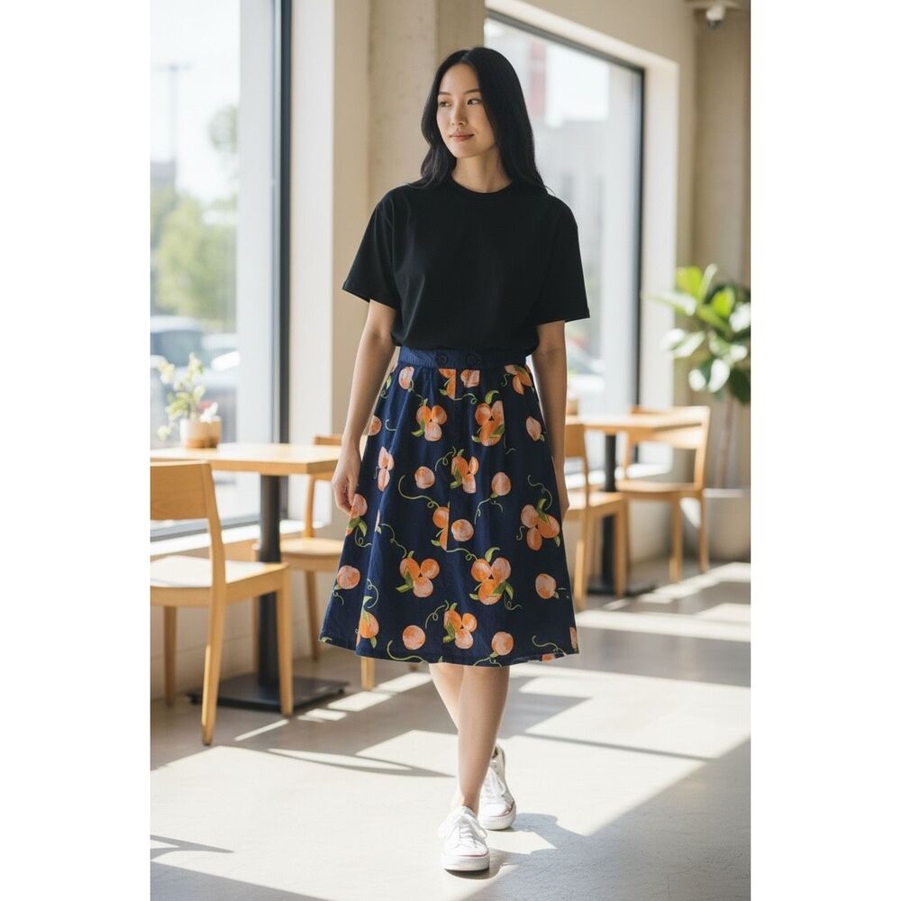✨Modcloth Working for the Long Weekend A-Line Sz Small Skirt✨